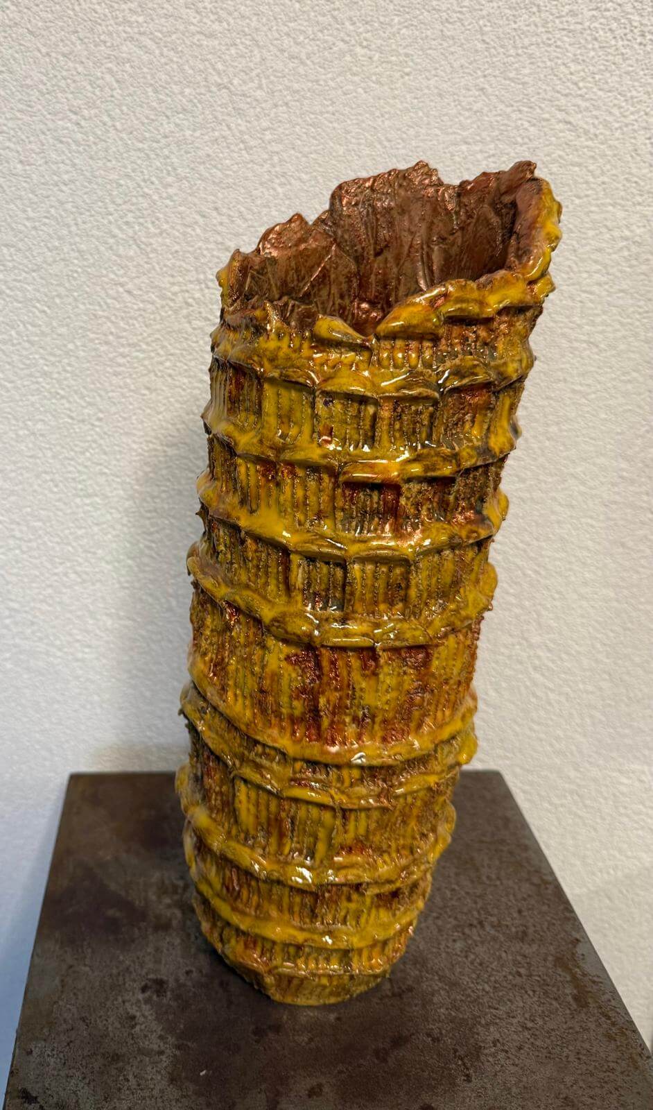 Vaas geel - 2025 - Richard Steunenberg